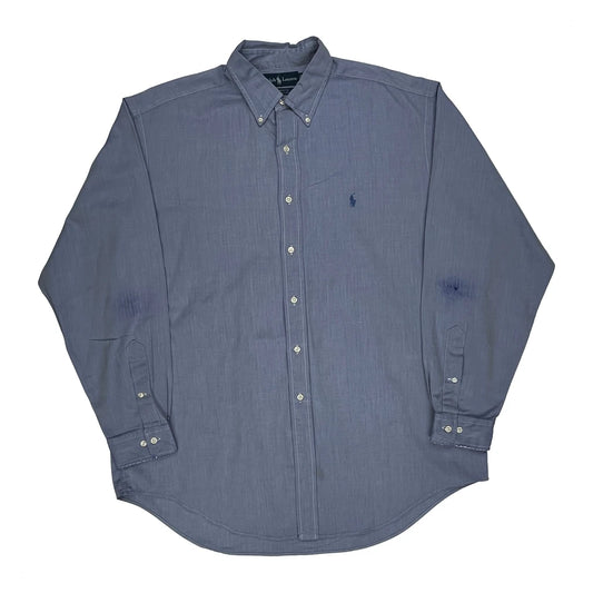Ralph Lauren Shirt - Large Blue Cotton