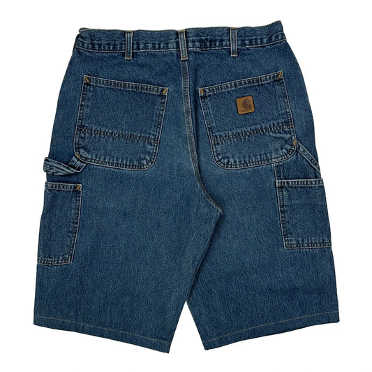 Carhartt Carpenter Shorts - 30W 10L Blue Denim