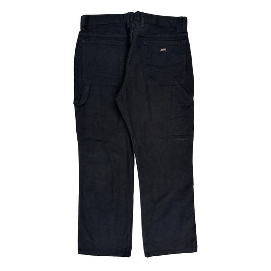 Vintage Dickies Trousers - 38W 30L Black Cotton
