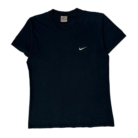 Nike T-Shirt - Medium Black Cotton