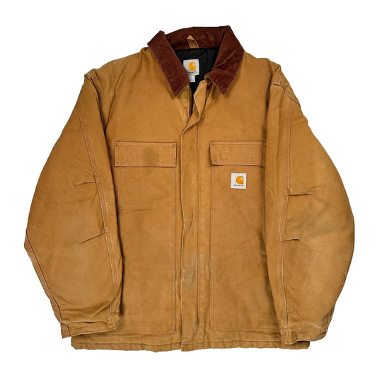 Carhartt Coat - Large Brown Cotton
