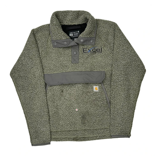 Utility Contractors Carhartt Fleece - Small Grey Polyester
