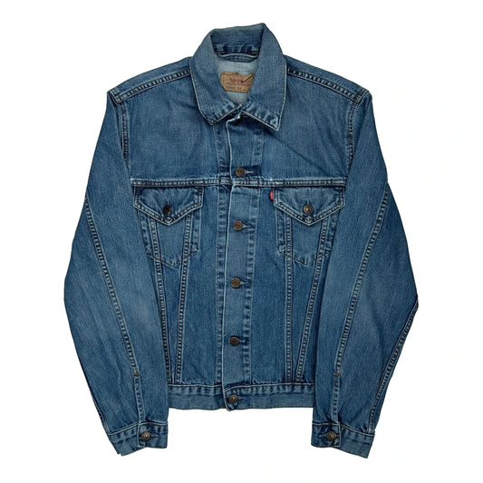 Vintage Levis Denim Jacket - Large Blue Denim