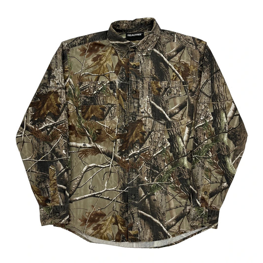 Realtree Shirt - Large Camo Cotton