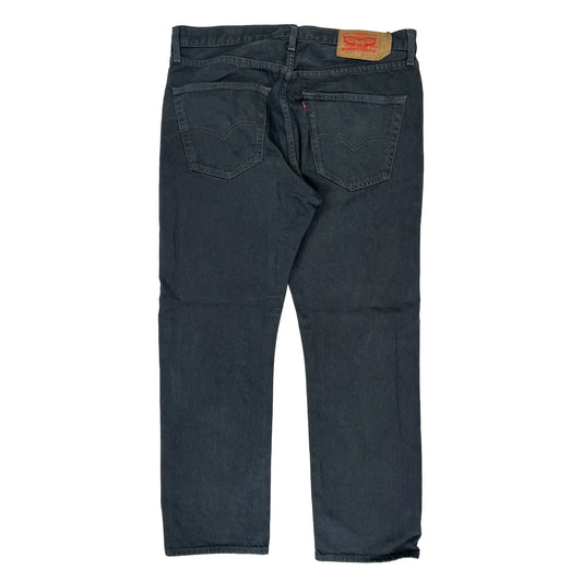 Levis Jeans - 36W 30L Black Cotton