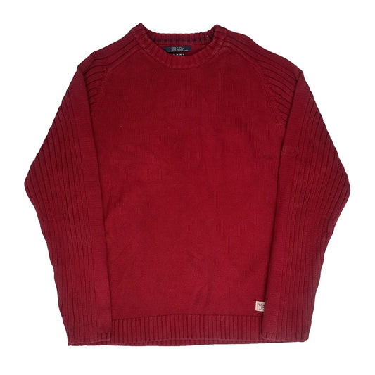 Tommy Jeans Jumper - XL Red Cotton