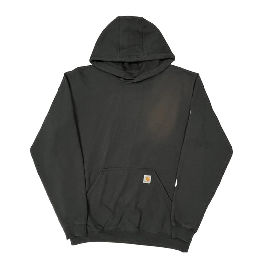Vintage Carhartt Tall Hoodie - Large Black Cotton