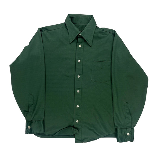 Unbranded Shirt - Large Green Polyester