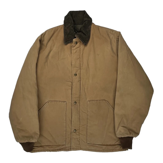 Key Jacket - Large Brown Cotton
