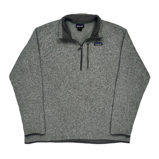 Vintage Patagonia Fleece - 2XL Grey Polyester