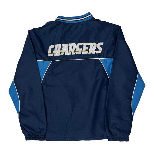Chargers Nfl Windbreaker - Large Navy Nylon