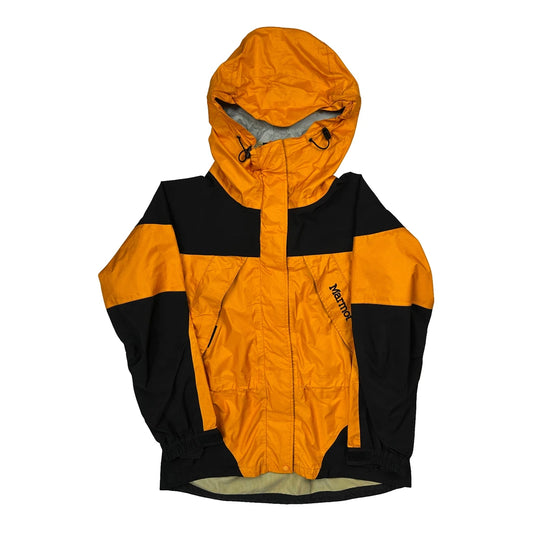 Vintage Marmot Waterproof Jacket - Small Orange Nylon