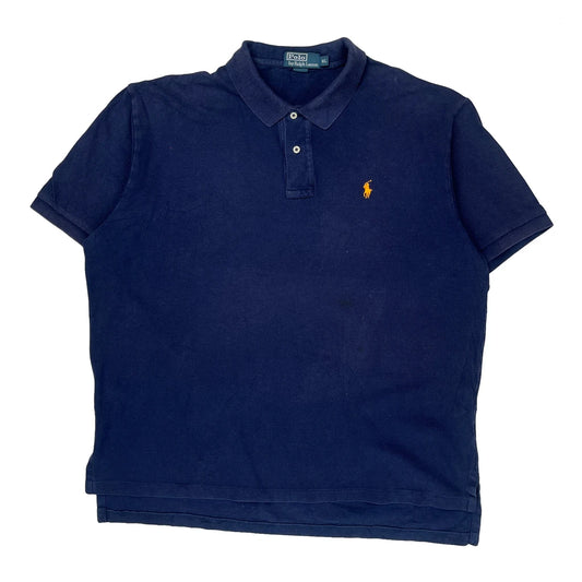 Polo By Ralph Lauren Polo Shirt - XL Blue Cotton