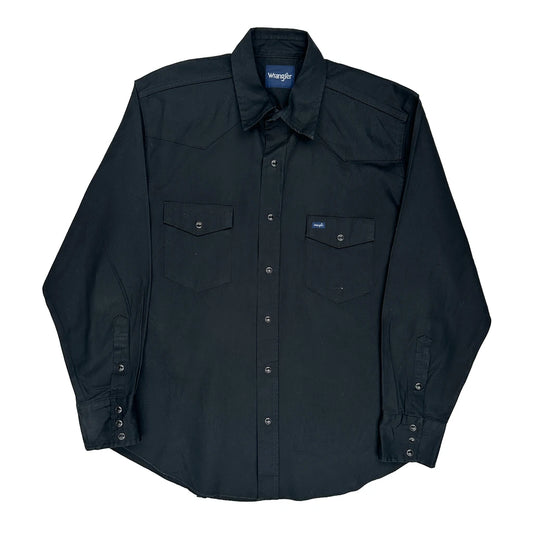Wrangler Shirt - XL Black Cotton