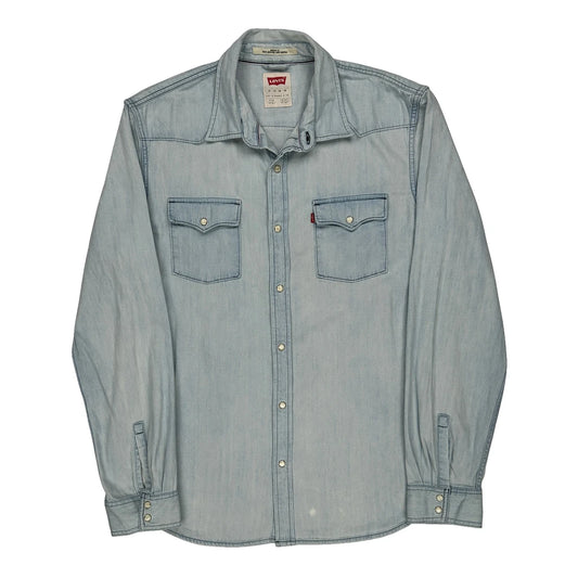 Levis Denim Shirt - XL Light Wash Cotton
