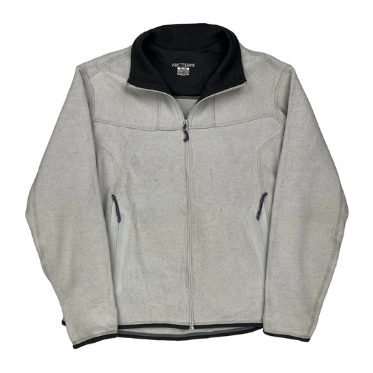 Arc''Teryx Fleece Jacket - XL Grey Polyester