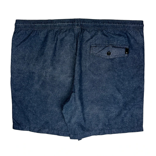 Quiksilver Shorts - 40W 7L Blue Polyester