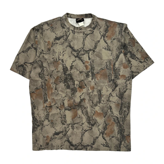Natural Gear Camo T-Shirt - Large Camo Cotton