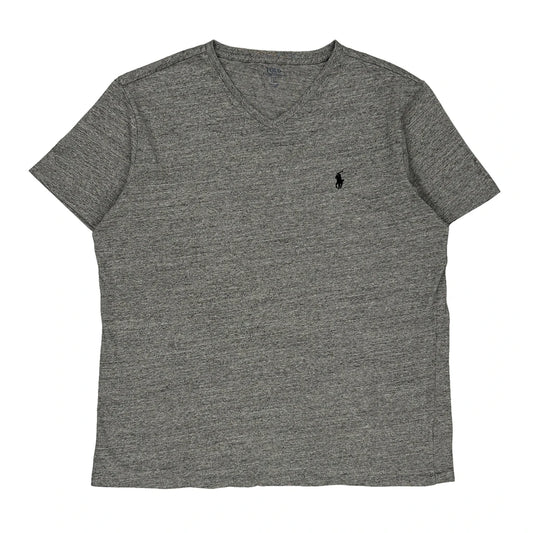 Polo By Ralph Lauren T-Shirt - Large Grey Cotton