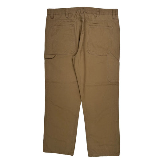 Blue Mountain Carpenter Trousers - 40W 30L Brown Cotton