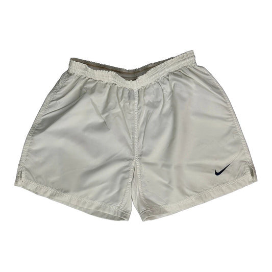 Dri-Fit Nike Sport Shorts - Largew 6L White Polyester