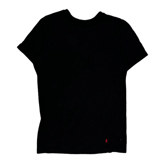 Vintage Polo By Ralph Lauren Slim Fit T-Shirt - Medium Black Cotton