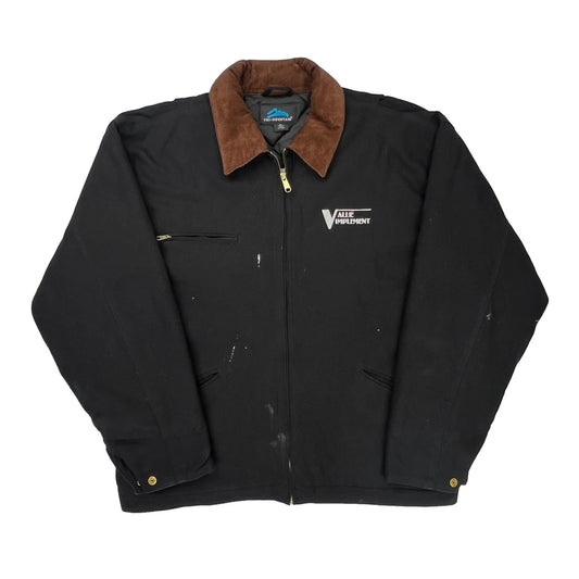 Value Implement Tri-Mountain Jacket - XL Black Polyester