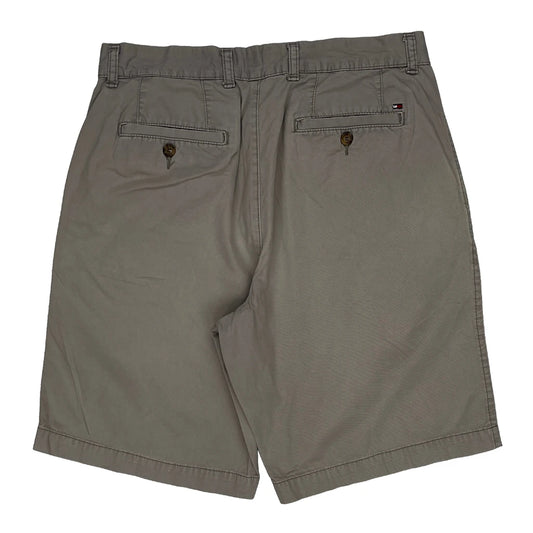 Vintage Tommy Hilfiger Chino Shorts - 32W 9L Khaki Cotton