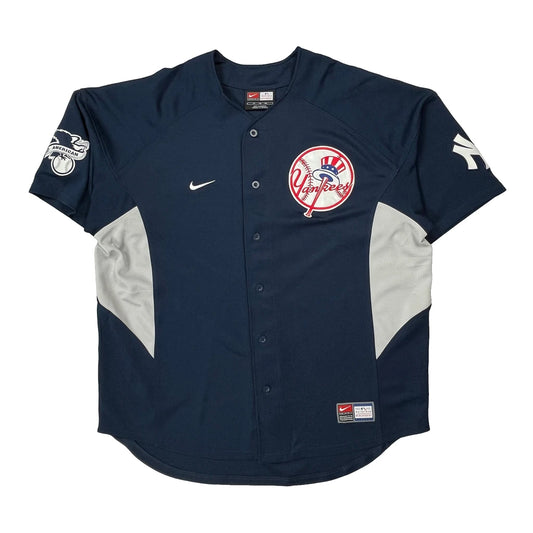 Yankees Nike Mlb Jersey - XL Navy Polyester