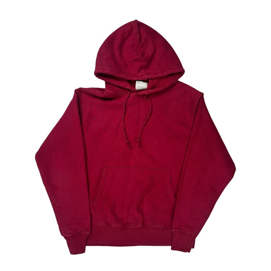Reverse Weave Champion Hoodie - Medium Red Cotton