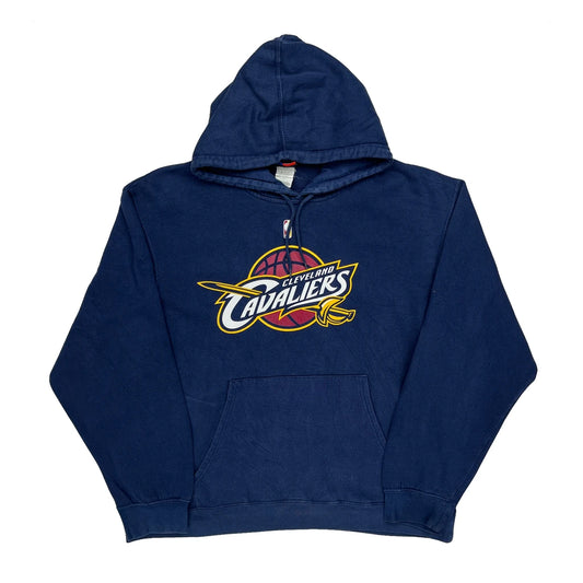 Vintage Cleveland Cavaliers Majestic Nba Hoodie - XL Blue Cotton