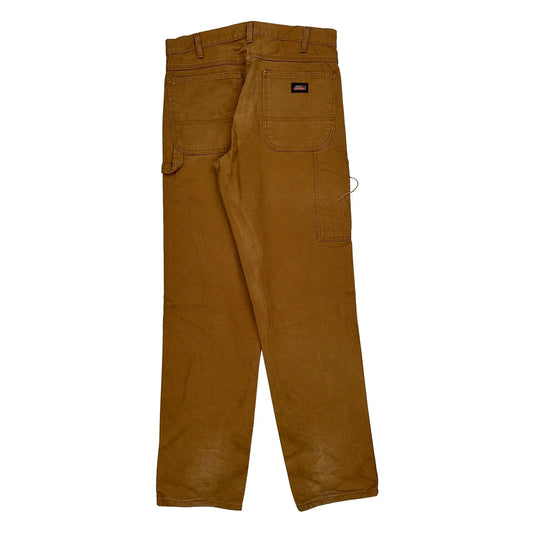 Carhartt Carpenter Trousers - 32W 35L Brown Cotton