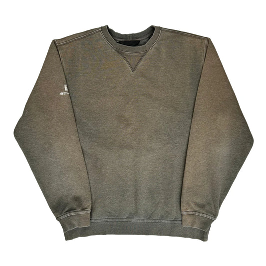 Carhartt Loose Fit Sweatshirt - Large Brown Cotton Blend