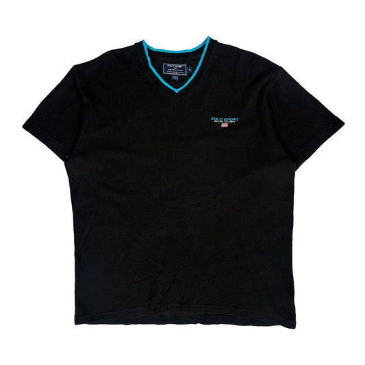 Polo Sport T-Shirt - XL Black Cotton