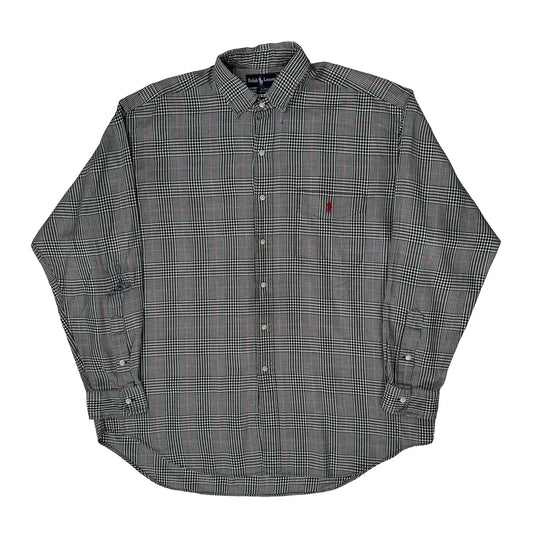 Blaire Ralph Lauren Checked Shirt - XL Black & White Cotton