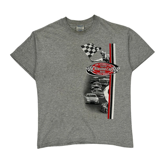 Winston Cup Series Nascar T-Shirt - Medium Grey Cotton