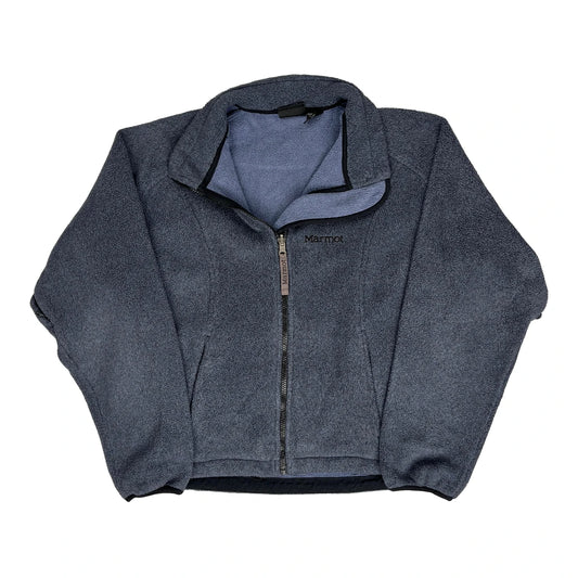 Marmot Fleece Jacket - Medium Navy Polyester