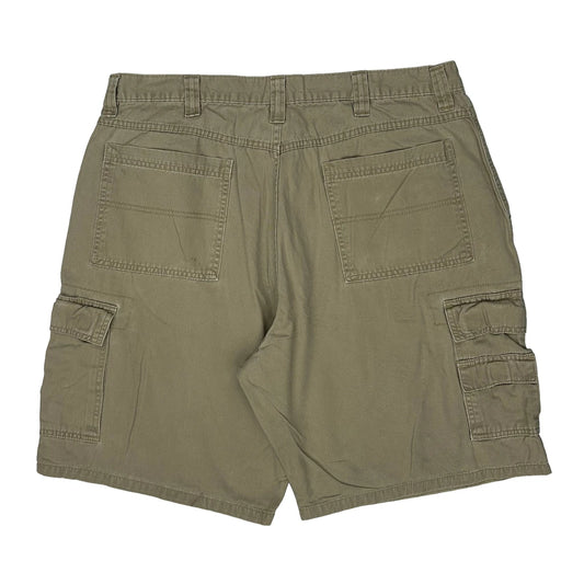 Wrangler Cargo Shorts - 38W 9L Khaki Cotton
