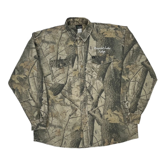 Codet Flannel Shirt - XL Camo Cotton
