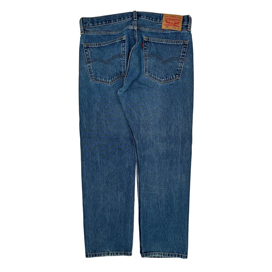 505 Levis Jeans - 36W 30L Blue Cotton