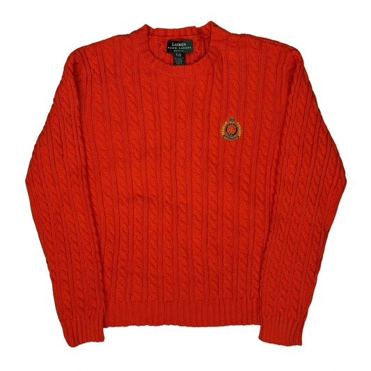 Ralph Lauren Petite Jumper - Medium Red Cotton
