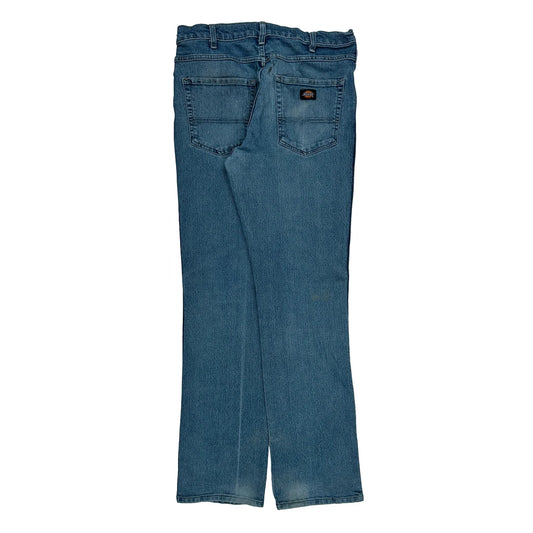 Dickies Jeans - 32W 34L Blue Cotton Blend