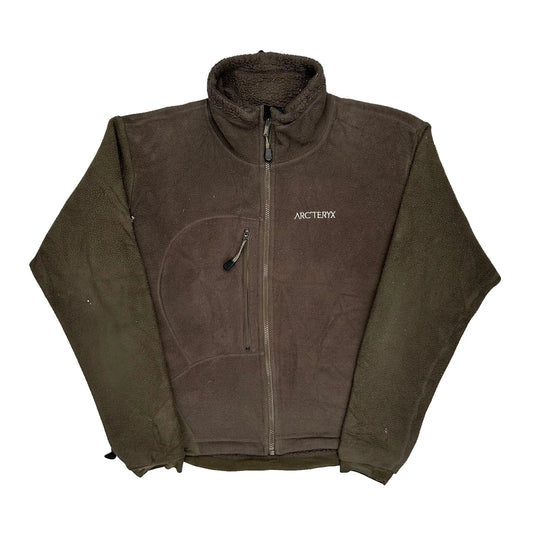 Arc''Teryx Fleece Jacket - Medium Brown Polyester