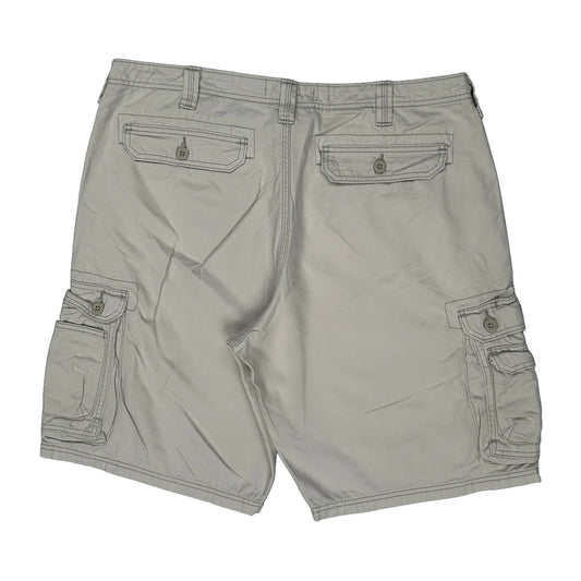 Lee Cargo Shorts - 38W 11L Beige Cotton