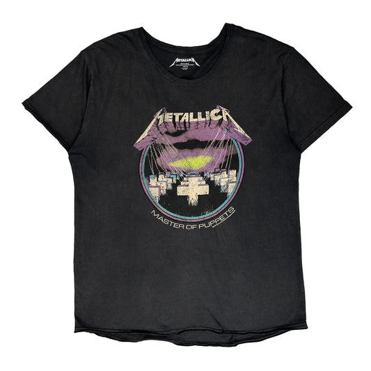 Metallica Graphic T-Shirt - 2XL Black Cotton
