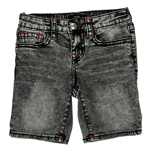 Age 6 True Religion Denim Shorts - Small Acid Wash Denim