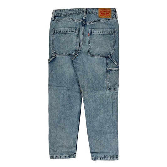 Levis Carpenter Trousers - 33W 29L Light Wash Denim