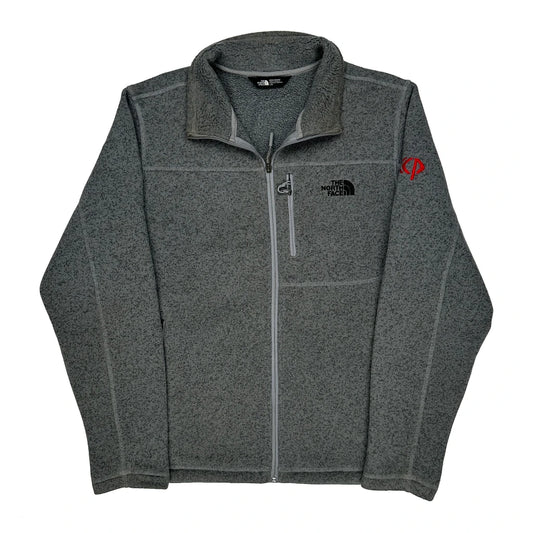 The North Face Fleece Jacket - Large Grey Polyester