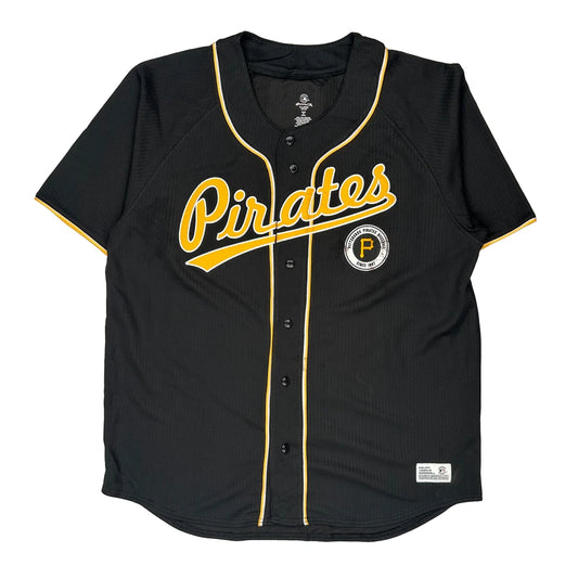 Pittsburgh Pirates Mlb Jersey - XL Black Polyester