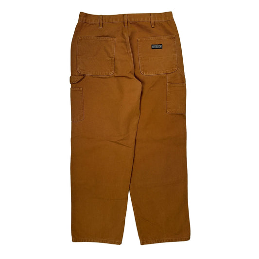 Dakota Grizzly Carpenter Trousers - 32W 32L Brown Cotton